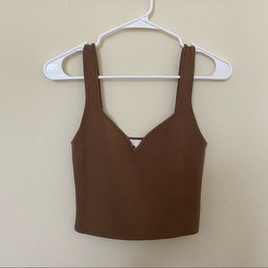 H&M Tan crop top